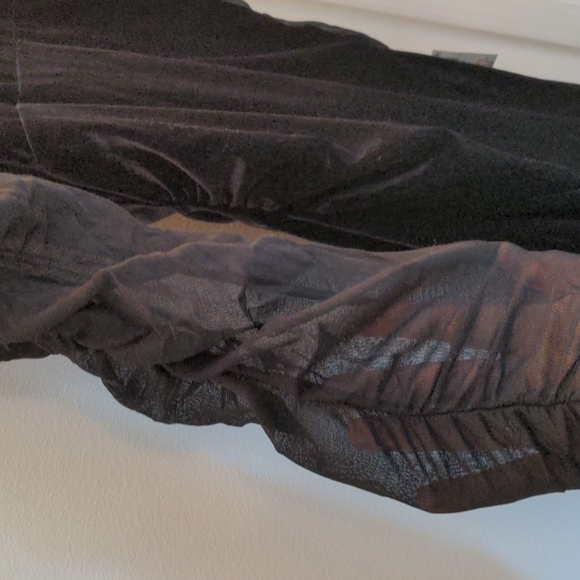 Black velvet dress 1X BNWT - Picture 3 of 8